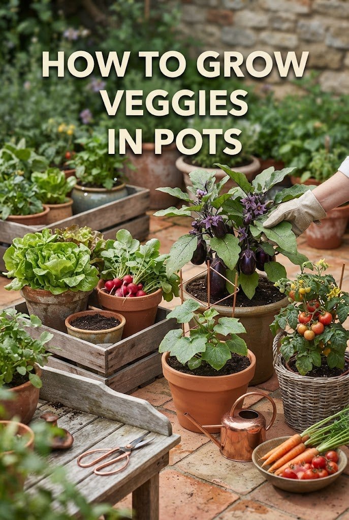 How To Grow Veggies In Pots